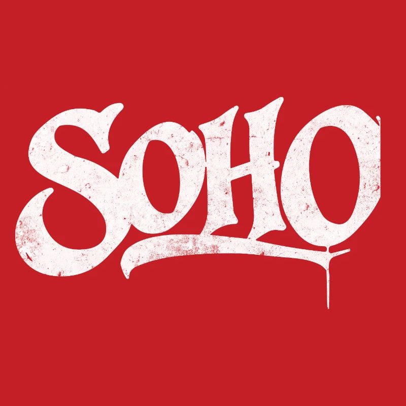 Conception de t-shirts graffiti Soho