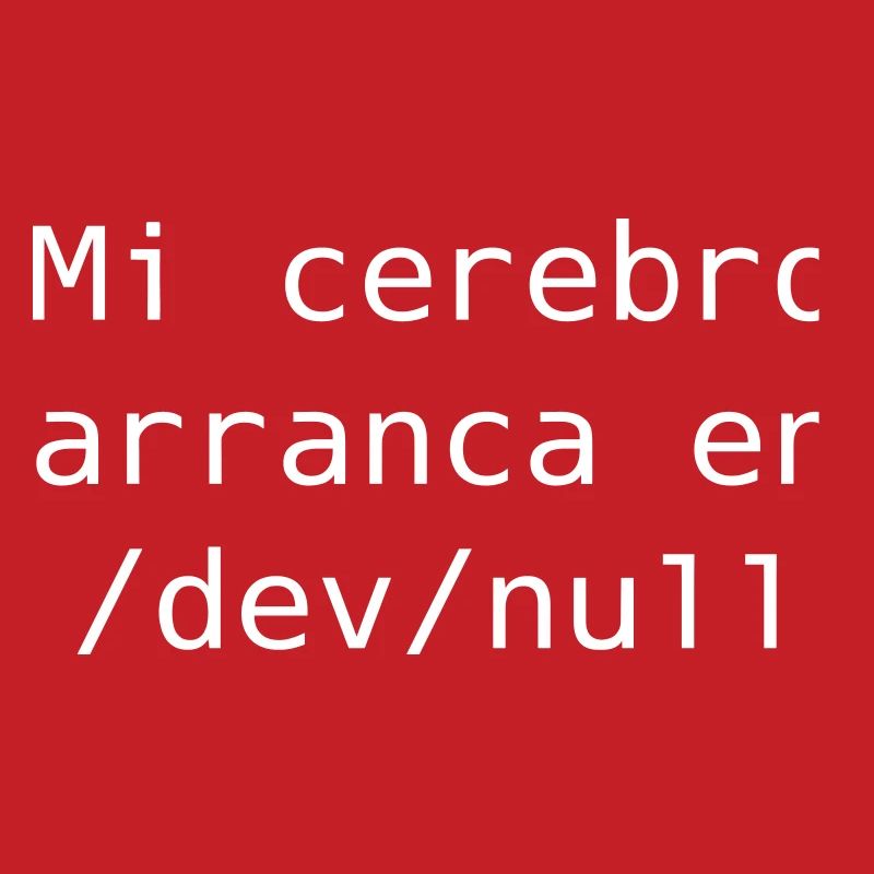 Mein Gehirn beginnt in /dev /null