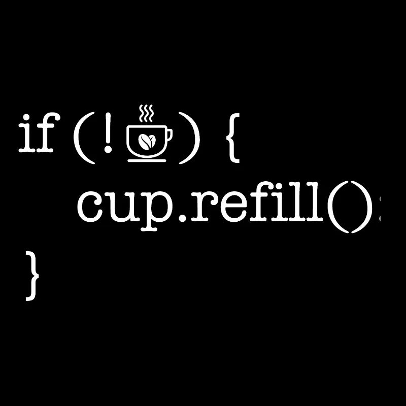 Chemise café pour programmeur amateur de code café