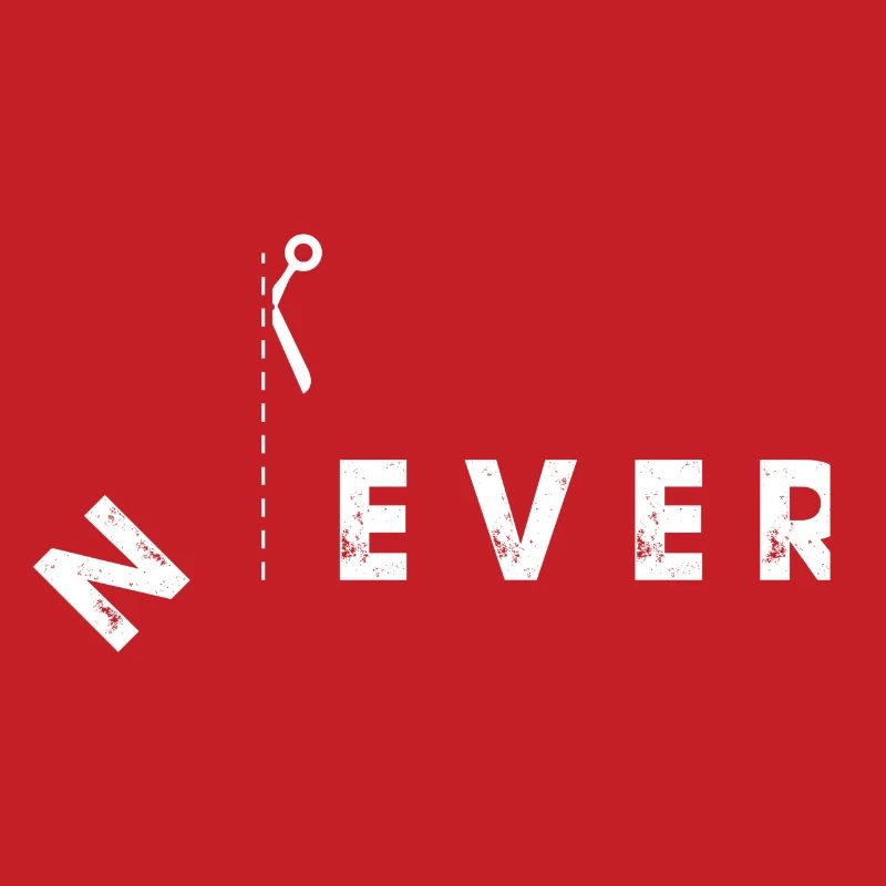 Conception de ciseaux Never Cut Boundaries