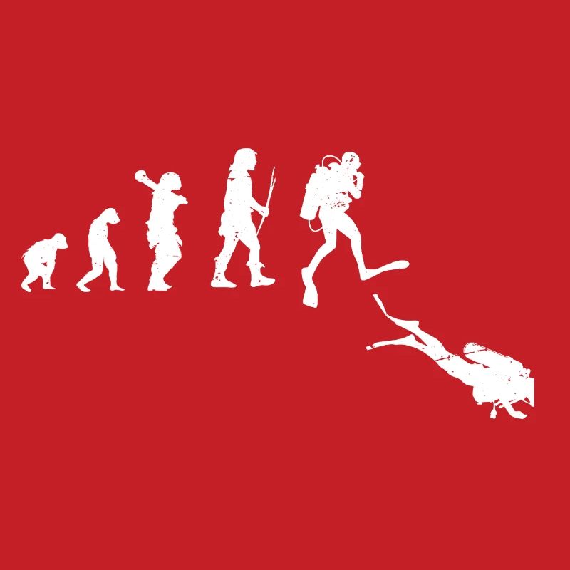 Evolution of Human Progress Illustration