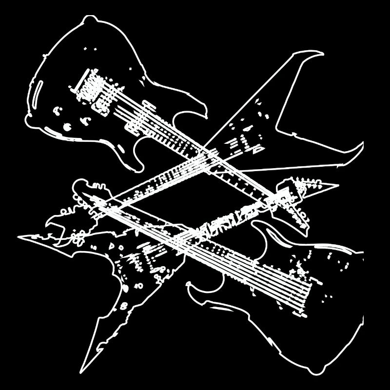 Conception de composition de guitares électriques
