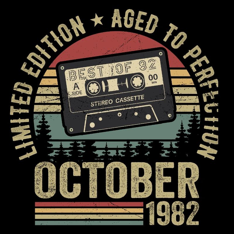 Oldtimer Oktober 1982 Geburtstag Geschenk Oktober