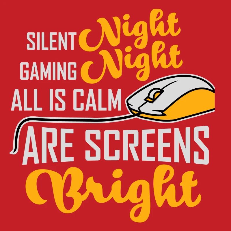 Silent Night Gaming Night All Calm Screens Bright