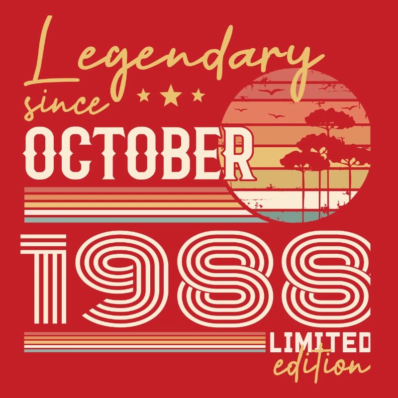 October 1988 Gift - Awesome Since October 1988