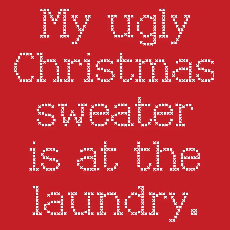 Lustiger Weihnachtspullover 