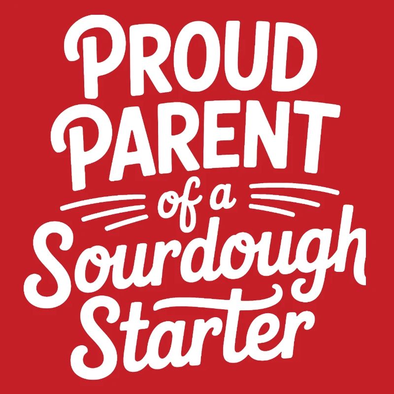 Stolzer Elternteil eines Sauerteigstarters