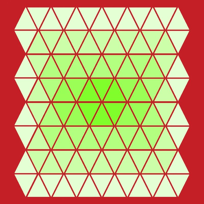 Green Gradient Pattern