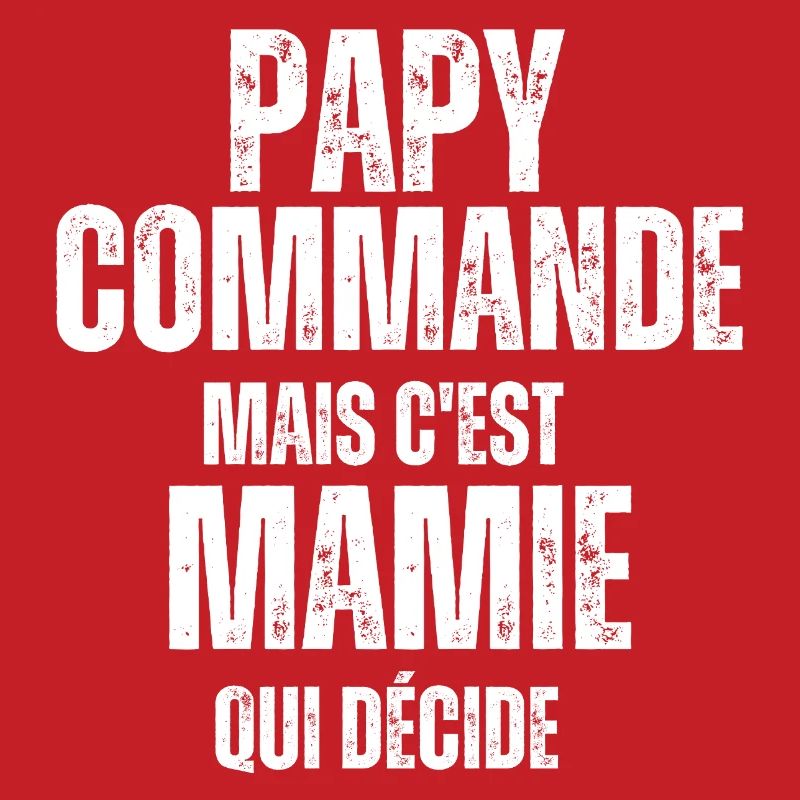 Papy commande mais Mamie décide