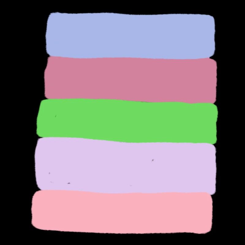 Pastel Stripe Stack