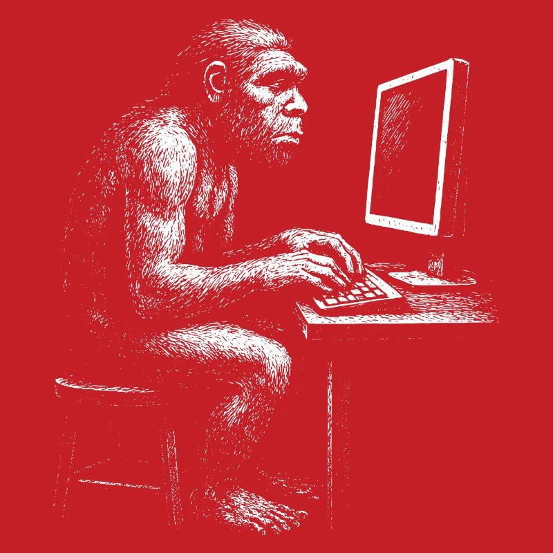Digital Coder Homo Erectus gift