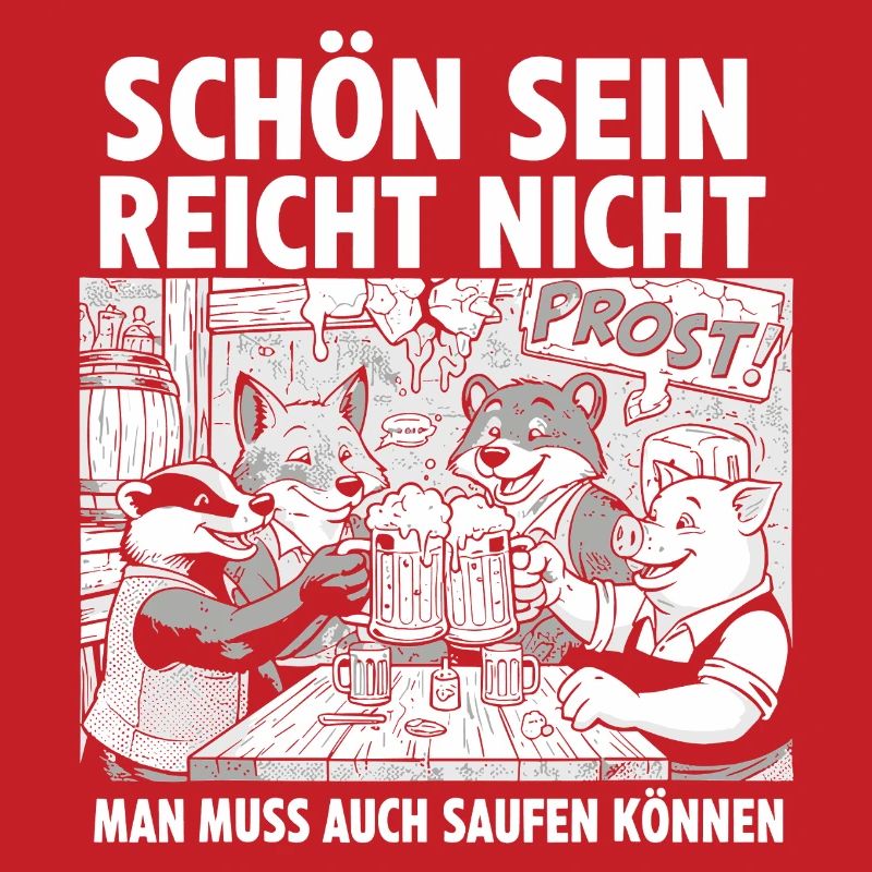 Acclamations à la table de la bière