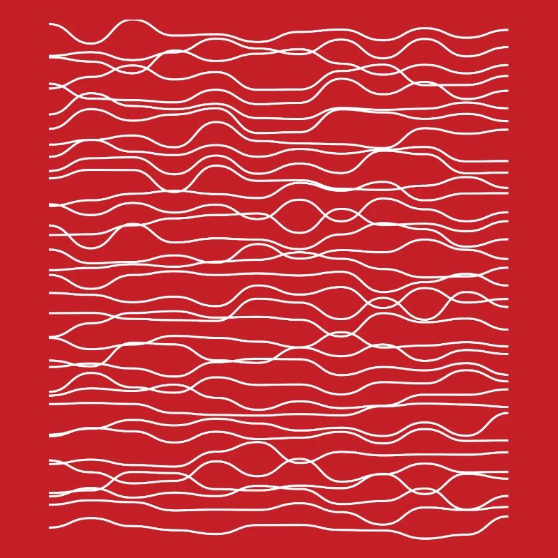 Wavy Line Echoes Pattern