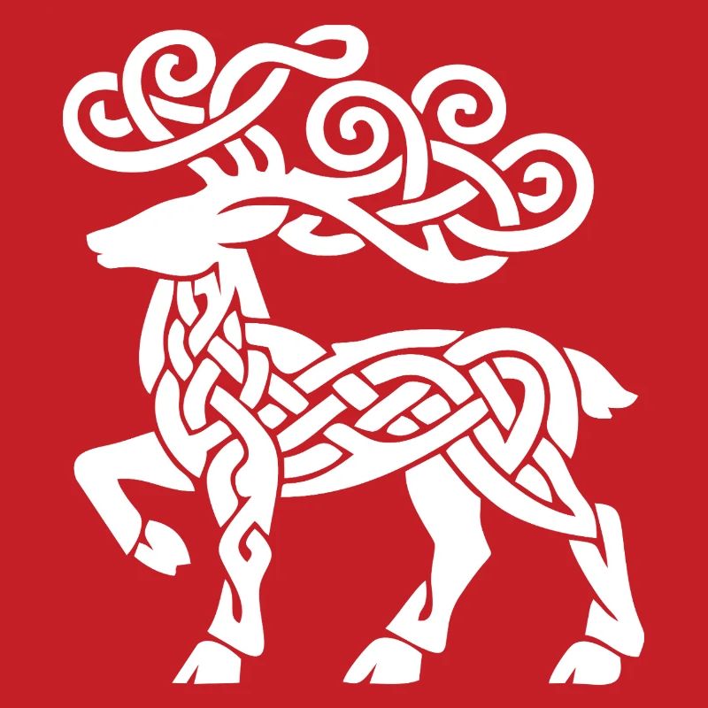 Celtic Knotwork Deer
