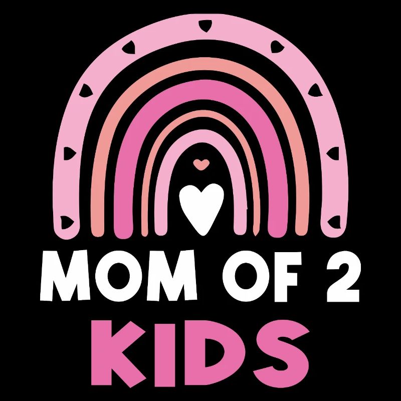 Mama von 2 Kindern Beste Mama Muttertag