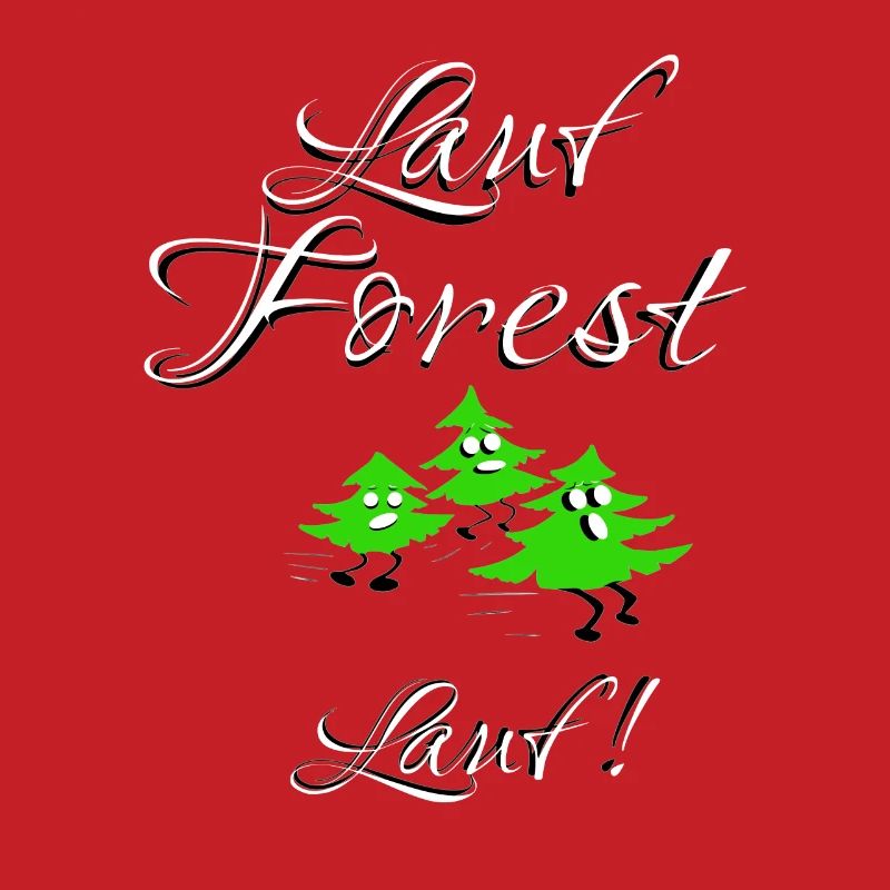 Run Forrest Run! Design de noël