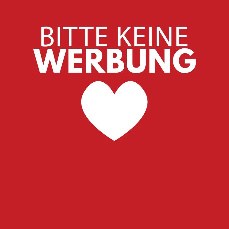Bitte keine Werbung