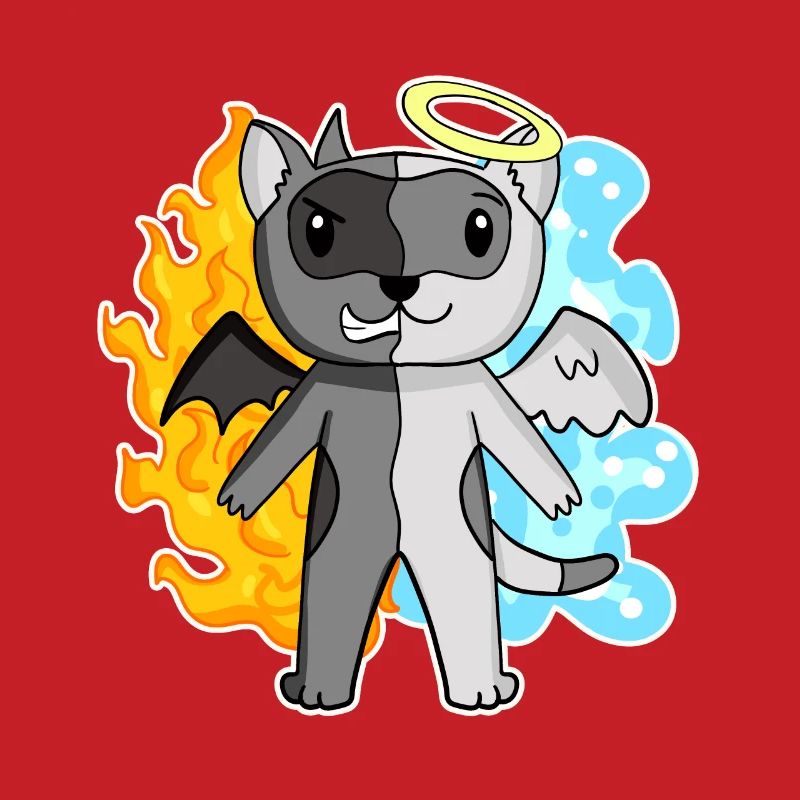 Cat Cat Breed Burma - Angel and Devil