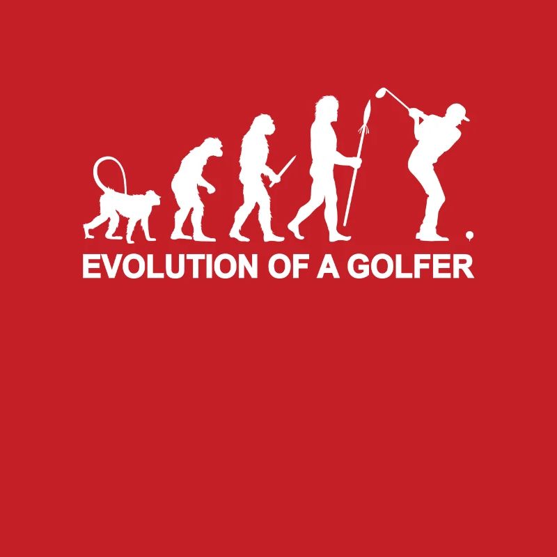 Evolution eines Golfers