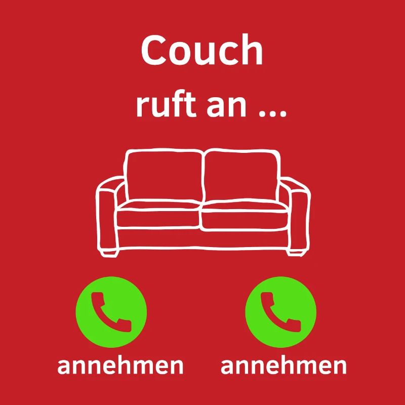 Couch ruft an - annehmen oder annehmen?