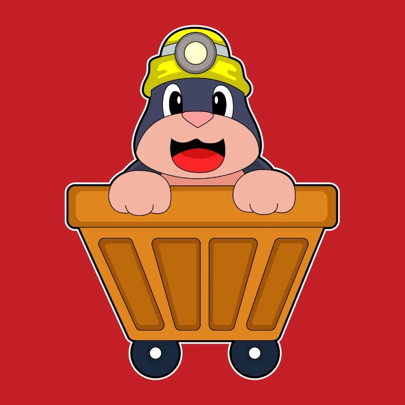 Mole Miner Mining Helmet Mining