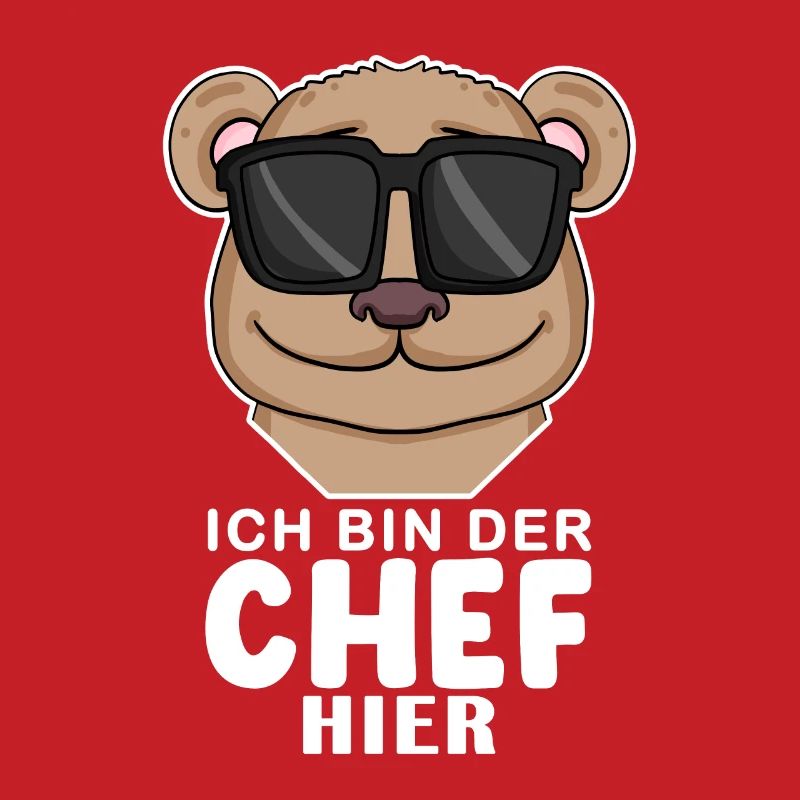 Cool Bär Chef Spruch