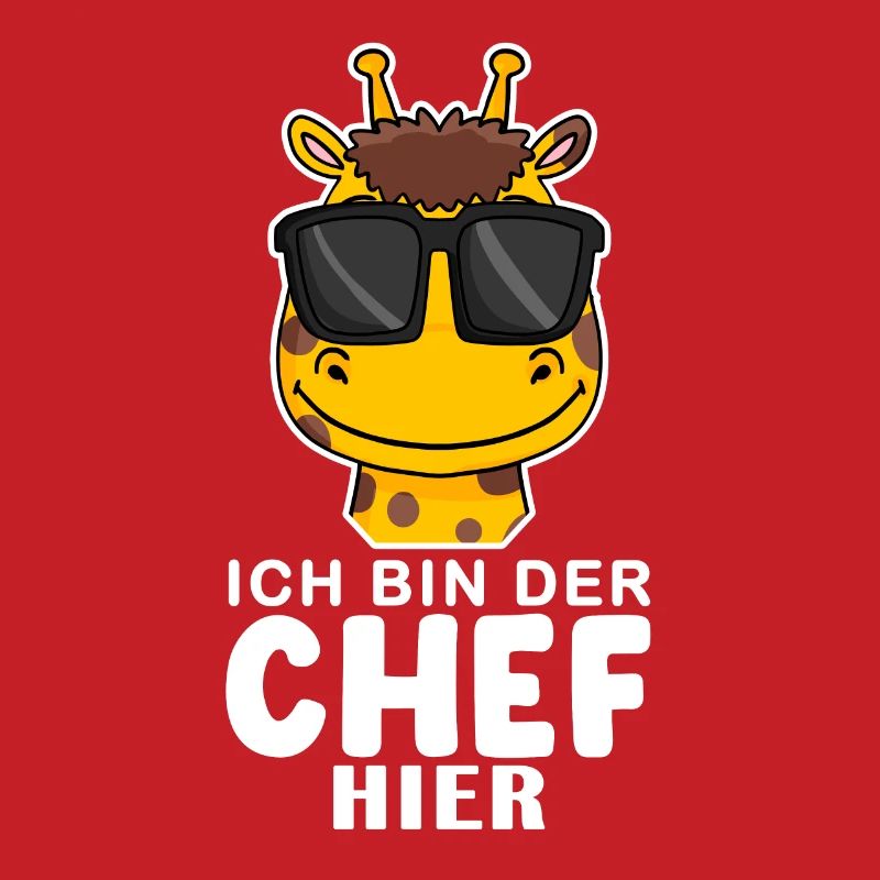 Cool Giraffe Chef Spruch