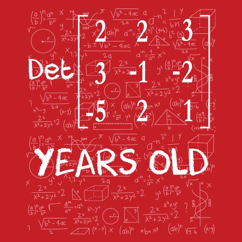 23rd birthday 23 years matrix determinant