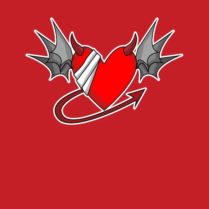 Heart Angel Wings Devil Devil Wings