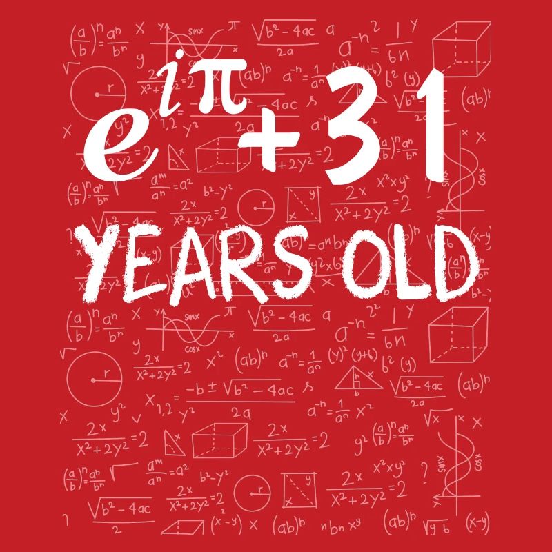 30e anniversaire 30 ans Euler Identité cadeau math