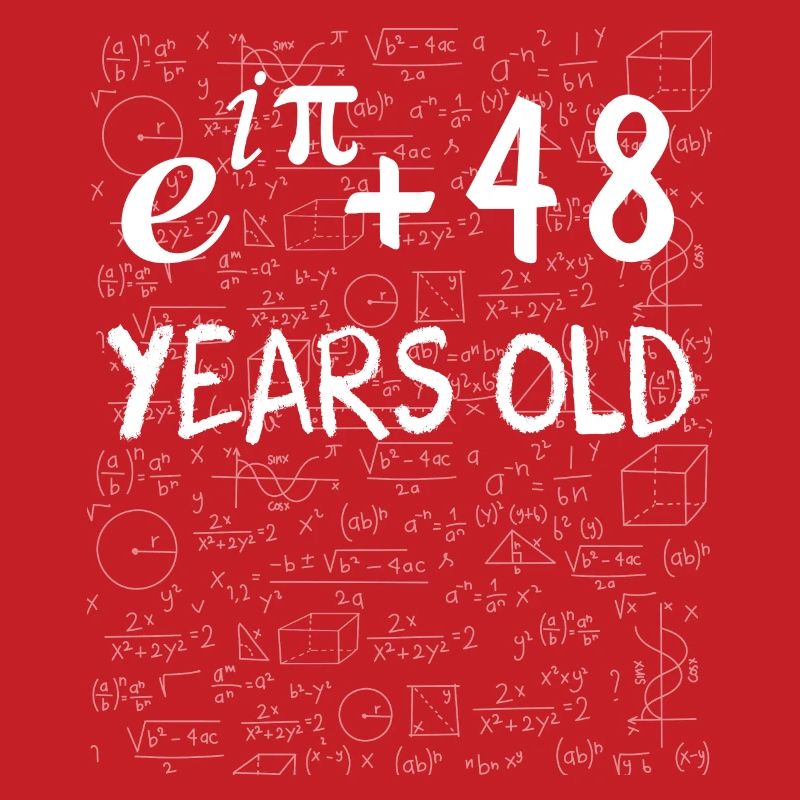 47e anniversaire 47 ans Euler Identité cadeau math