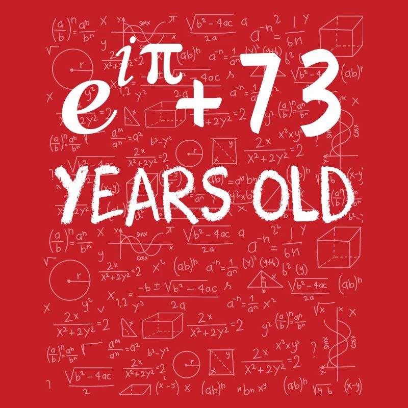72e anniversaire 72 ans Euler Identité cadeau math