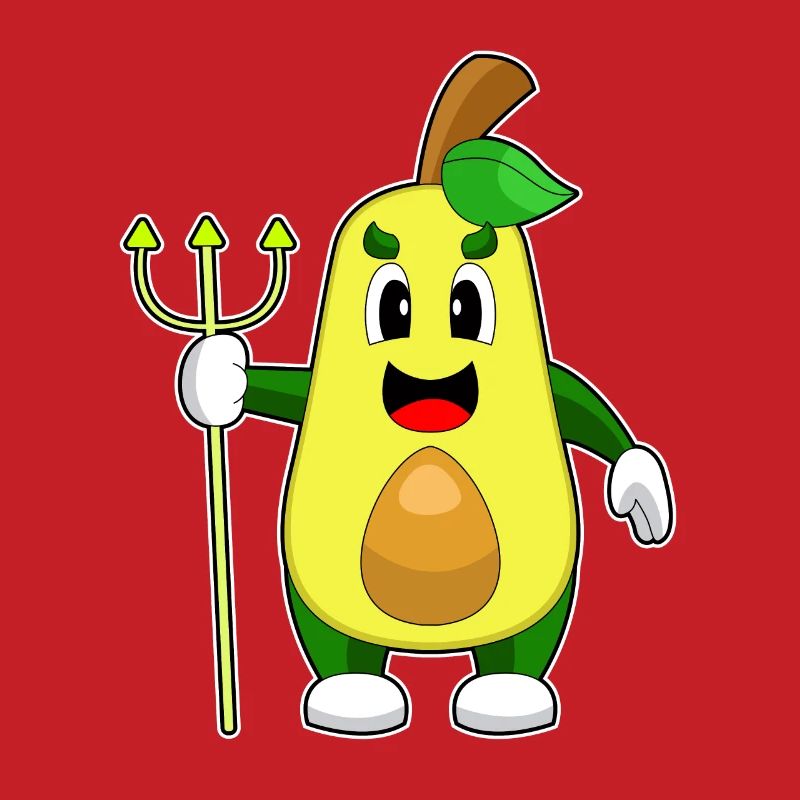 Avocat Halloween Devil