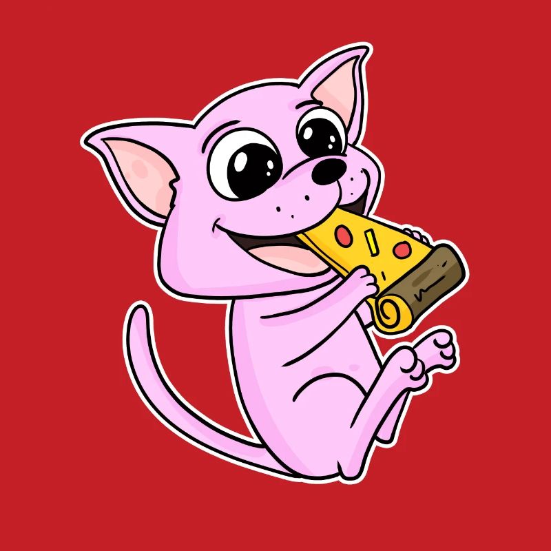 Sphynx Cat Pizza