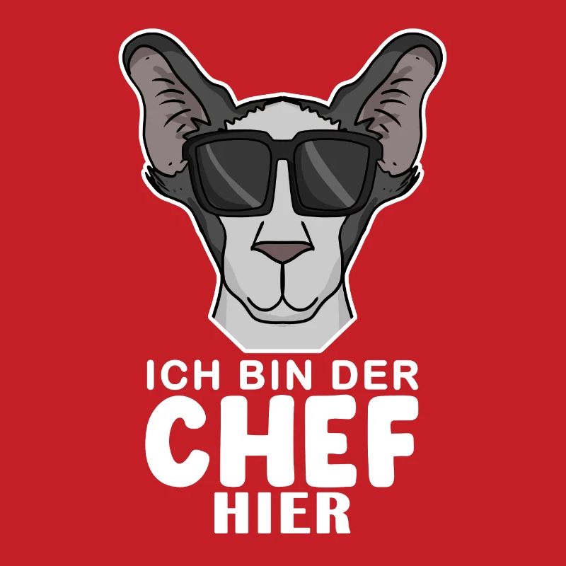 Chef Spruch Anführer Hund