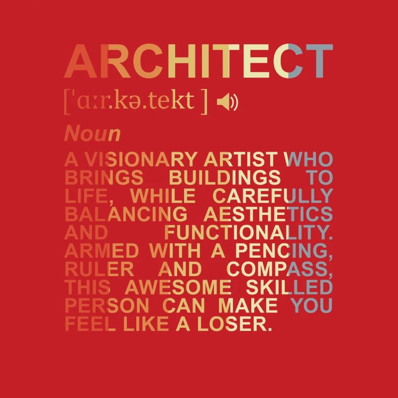 Architecte Explication des termes