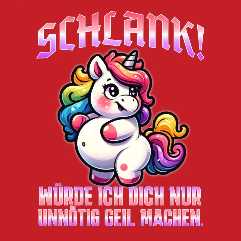 Schlank & Selbstbewusst: Ironisches Statement