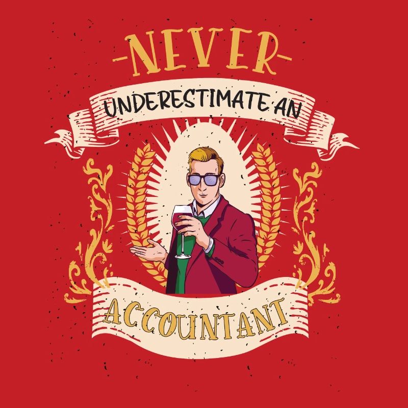 Cadeau drôle de comptabilité comptable