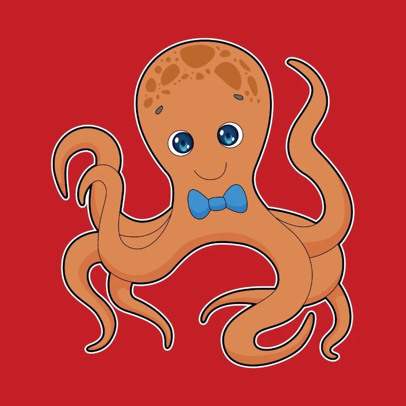 Octopus Gentleman Bow Tie