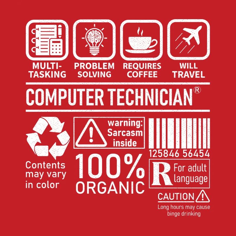 Technicien en informatique multitâche résolution de problèmes