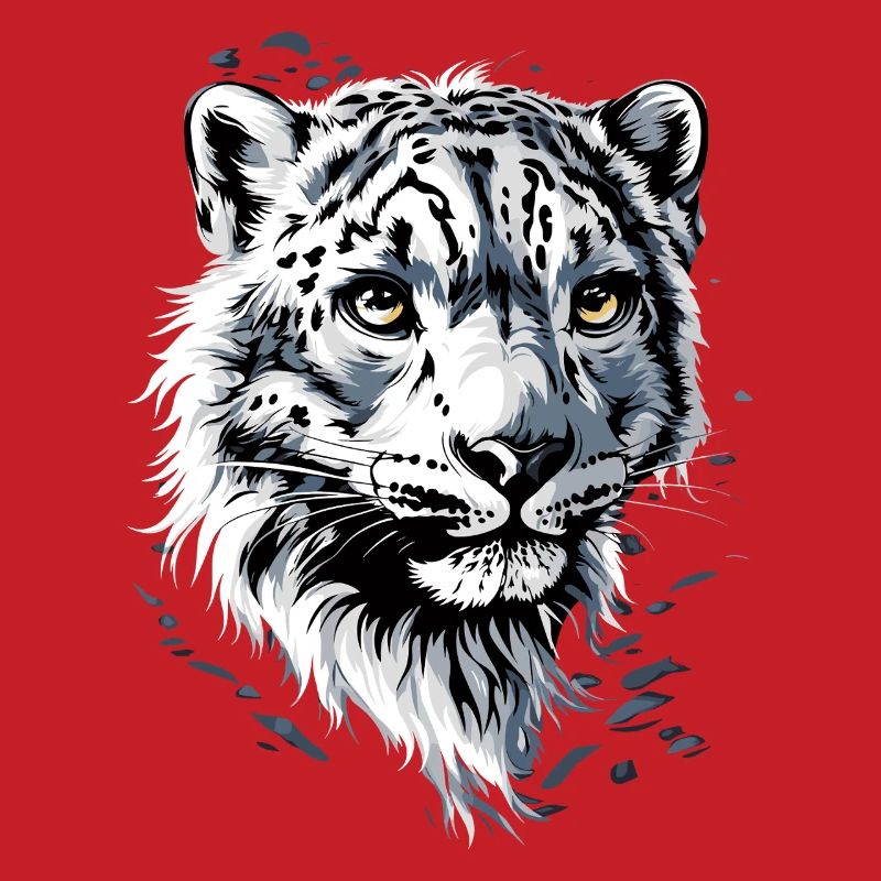 Snow Leopard Panther Big Cat Big Cat Leopard