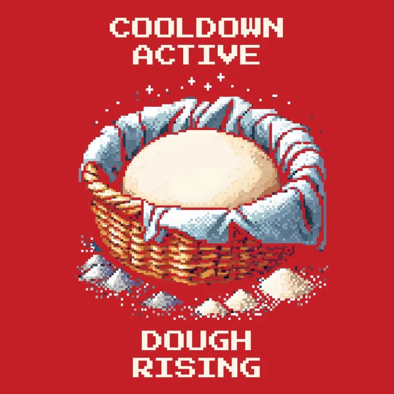Cooldown active: Dough rises | Baking bread