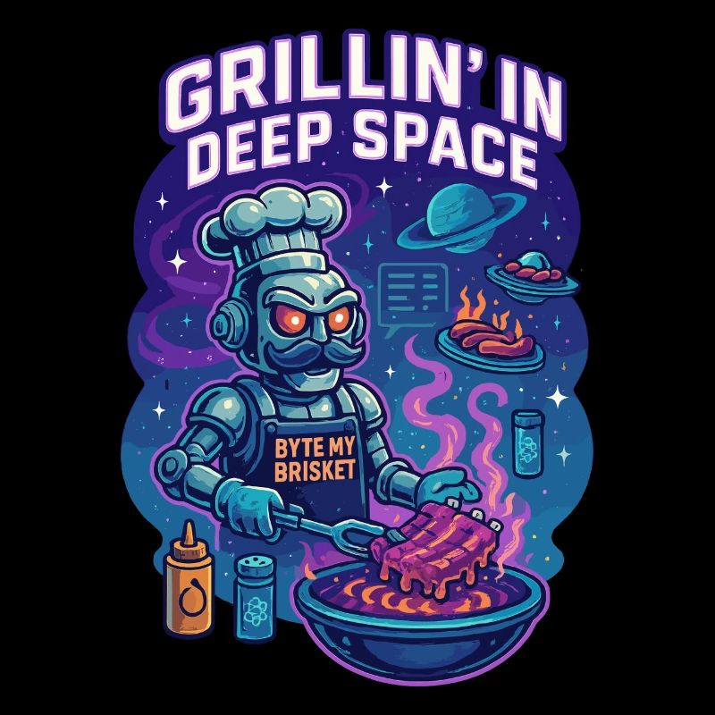 Grilling in deep space with Byte My Brisket