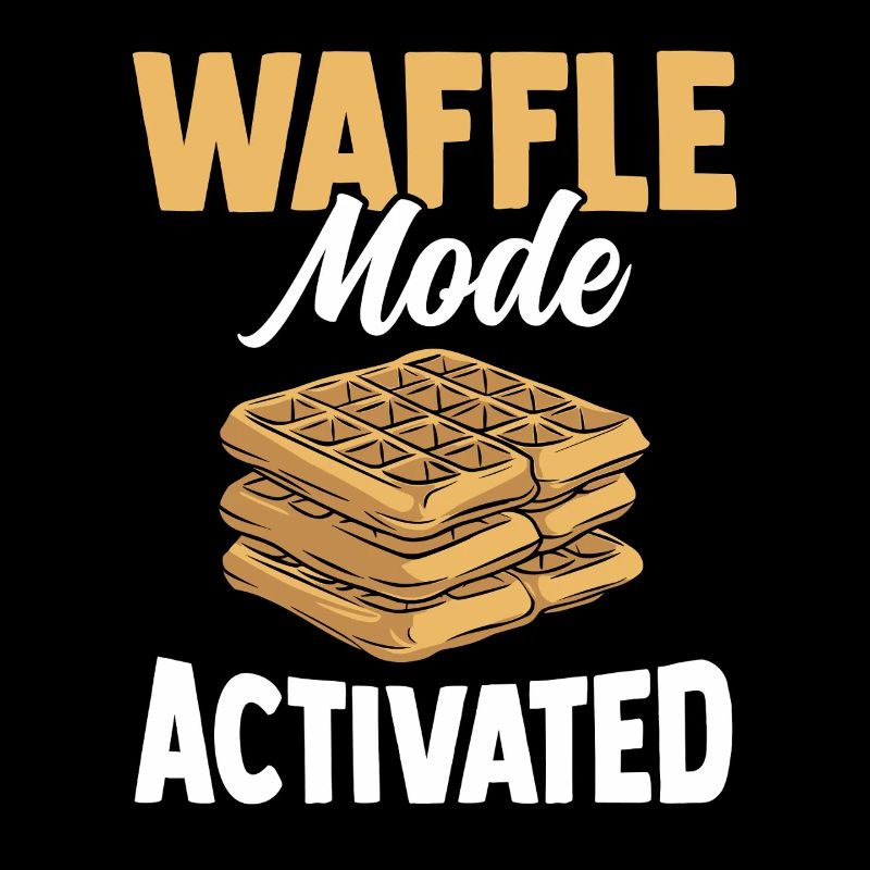 Petit-déjeuner pâtissier activé par le mode gaufre