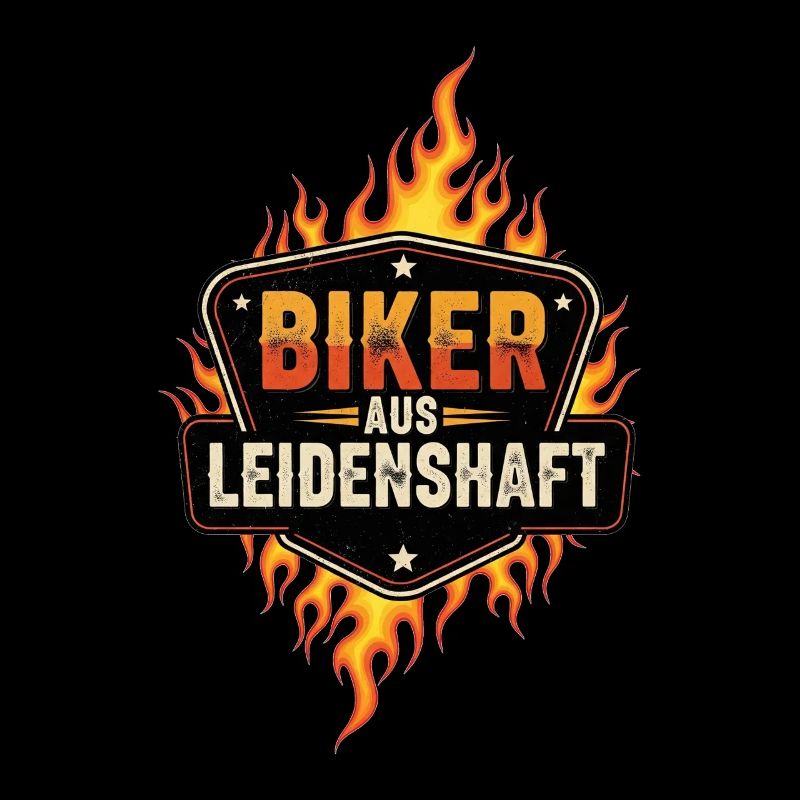 Biker Aus Leidenschaft