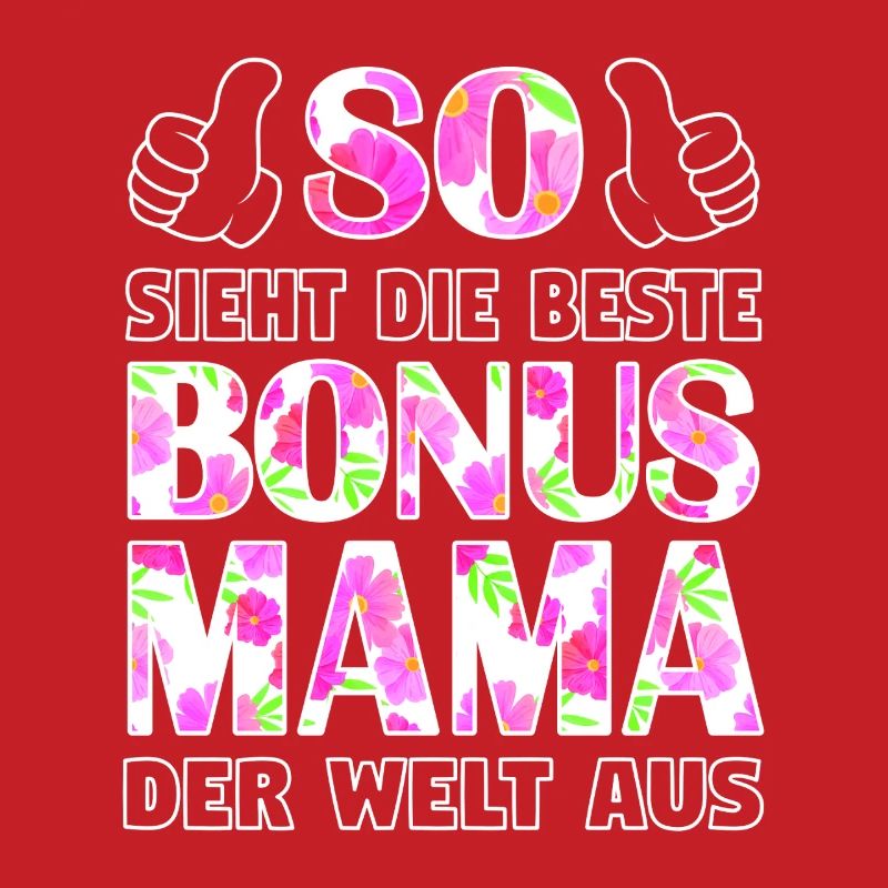 Bonus Mama Mutter Stiefmutter Muttertag Geschenk