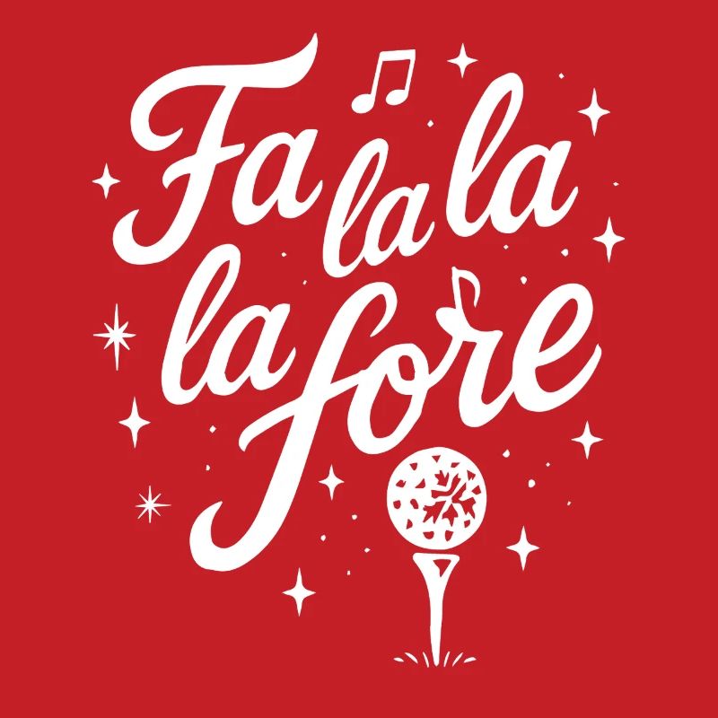 Fa La La La Fore Golfing Holiday Cheer