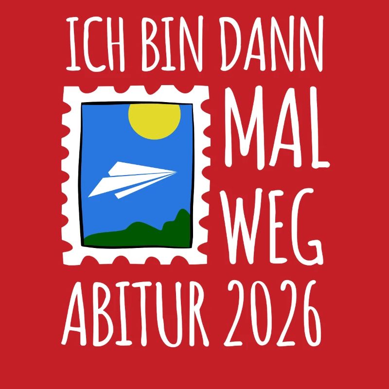 Ich bin dann mal weg | Abi 26 | Abitur Geschenk