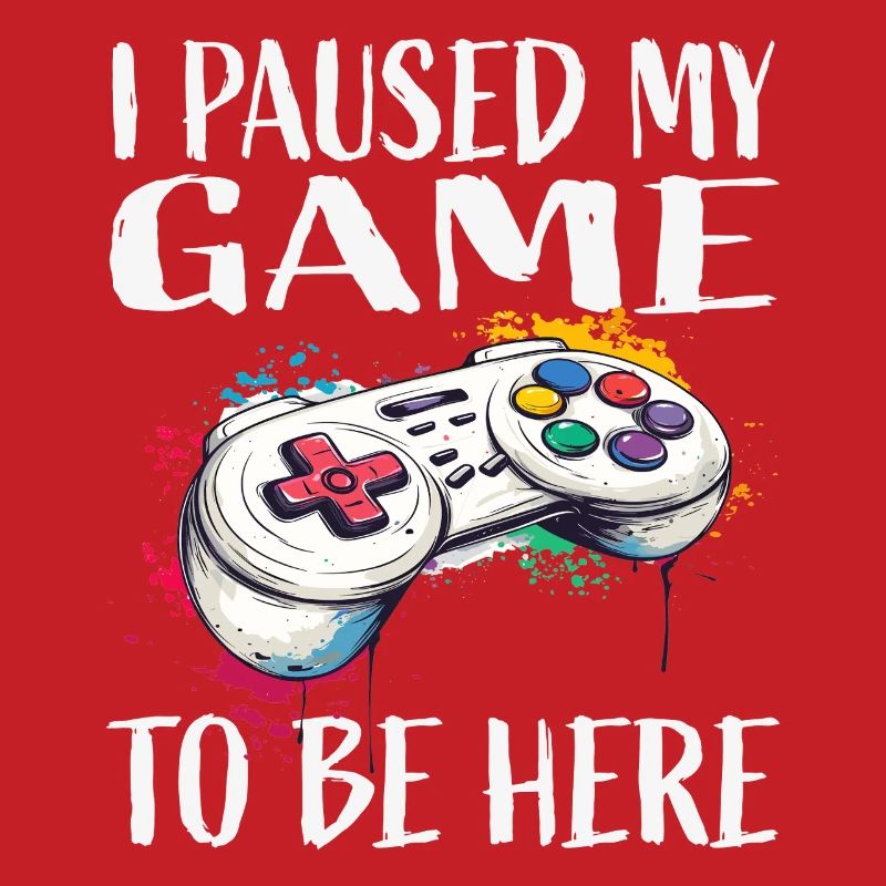 I paused my game game controller