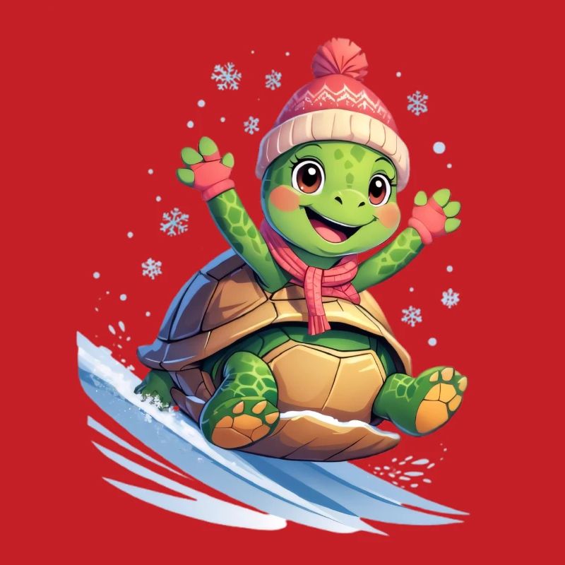Winter Wave Surfturtle